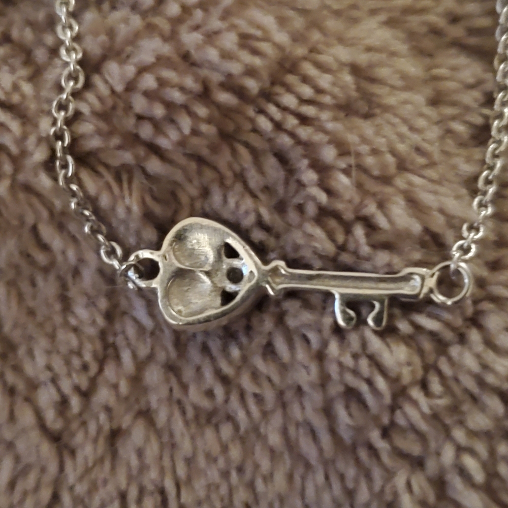 Sterling silver key bracelet - Picture 4 of 5